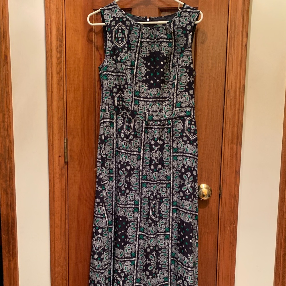 Talbots Paisley Maxi